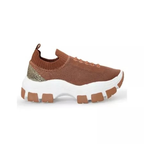 Tênis Feminino Meia Chunky Plataforma Confortável Com Cadarço