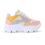 Tênis Plataforma Feminino Chunky Casual Solado Tratorado Confortável