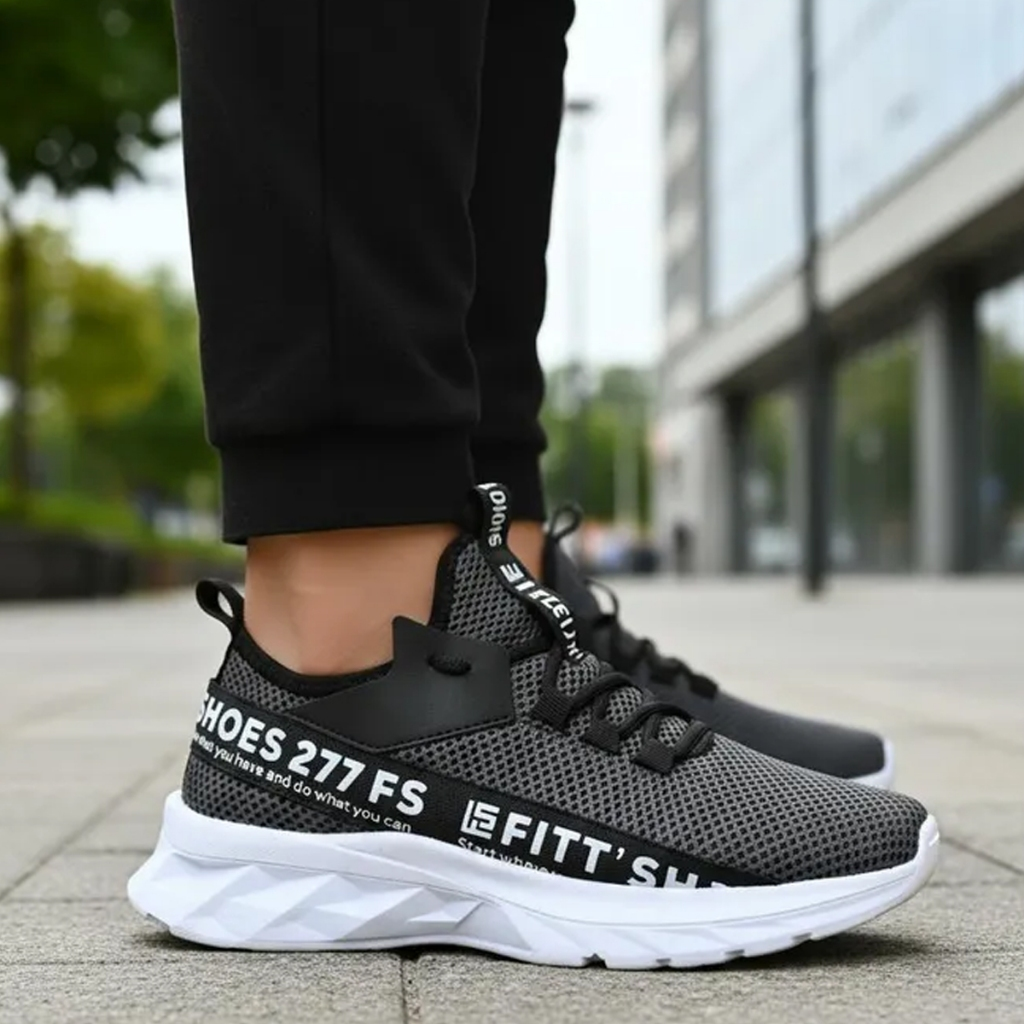 Tênis Esportivo Confortável Academia Corrida Academia fittshoes