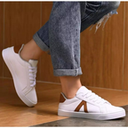 tênis clássico casual blogueira ar livre caminhada,