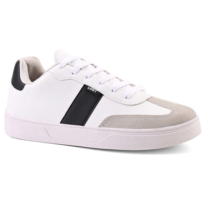 Tenis Casual Masculino Adulto Classico Basico Light Original + Relogio Digital