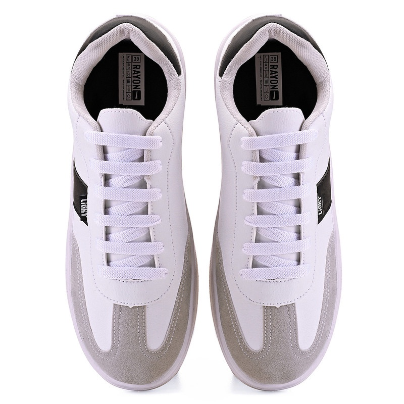 Tenis Casual Masculino Adulto Classico Basico Light Original + Relogio Digital