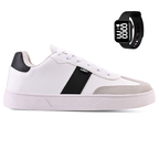Tenis Casual Masculino Adulto Classico Basico Light Original + Relogio Digital