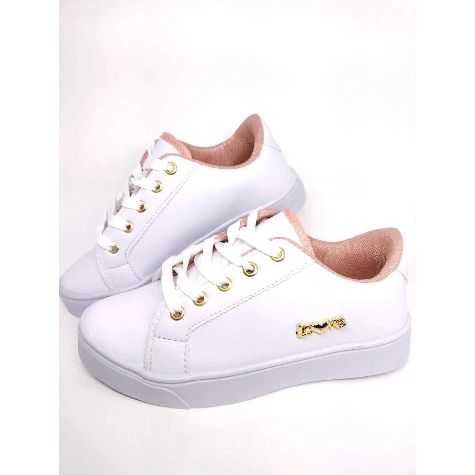 Tenis feminino sapatenis casual LV
