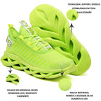 Tênis Para Corrida Masculino Esportivo Leve Confortável Sola Trança Barato Original