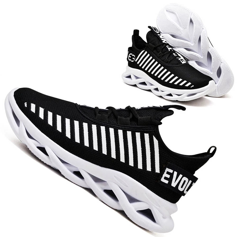 Tênis Para Corrida Masculino Esportivo Leve Confortável Sola Trança Barato Original