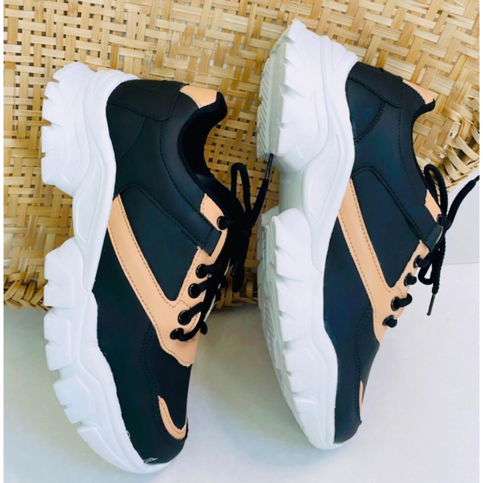 Tênis Feminino Chunky Sneaker Colors Plataforma Original Direto Da Fábrica Promoção Envio Imediato
