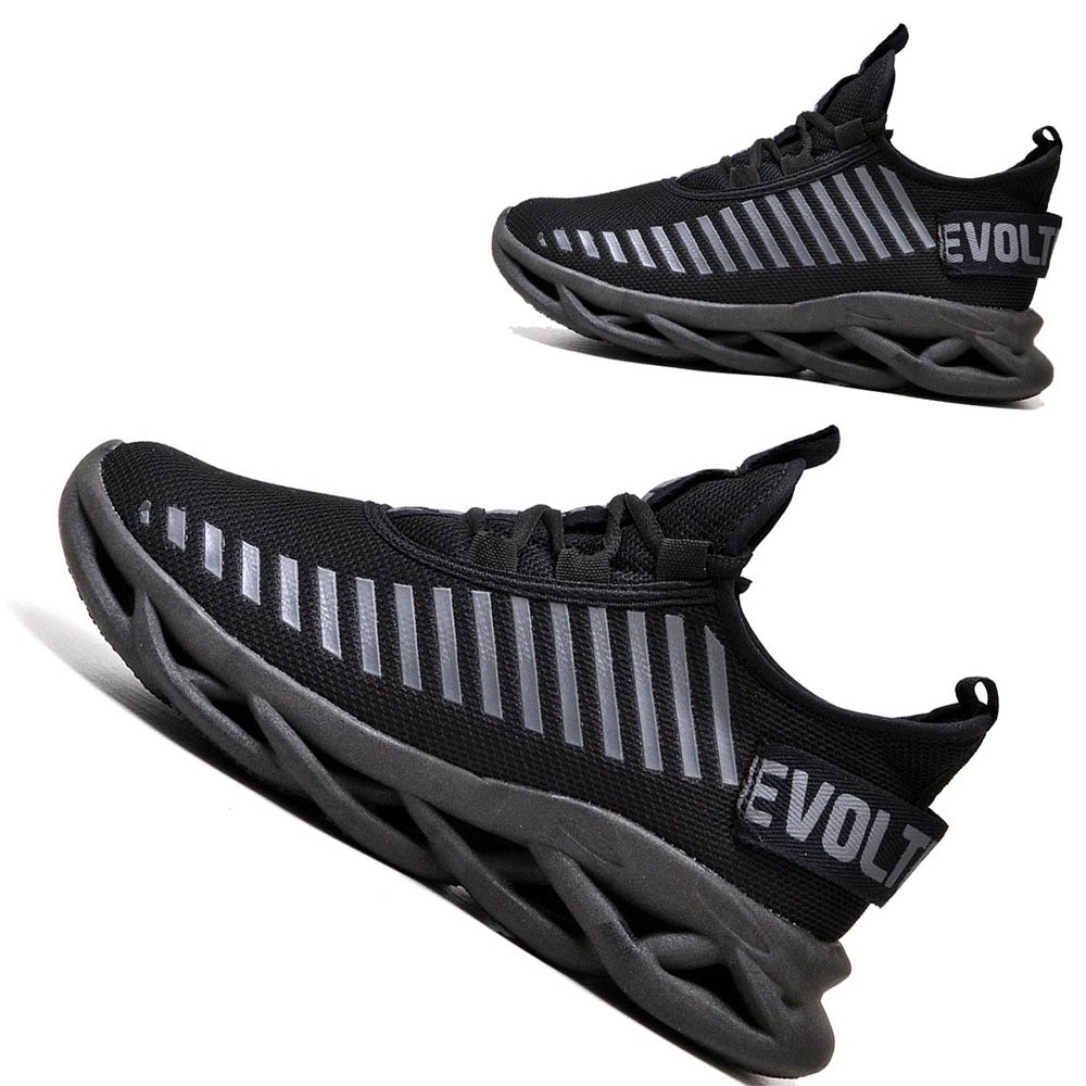 Tênis Para Corrida Masculino Esportivo Leve Confortável Sola Trança Barato Original