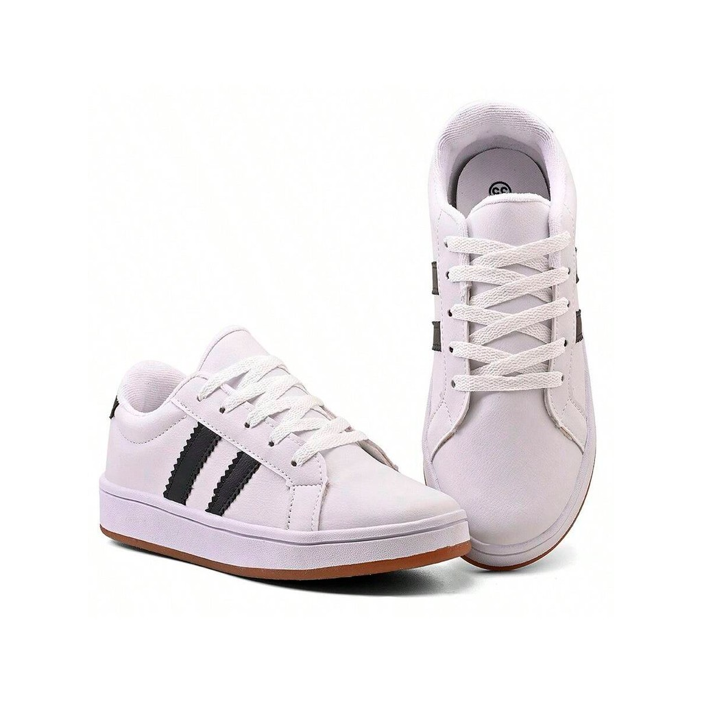 Tênis Feminino Parvaneh Casual Estilo Retrô em Camurça Leve e Confortavel