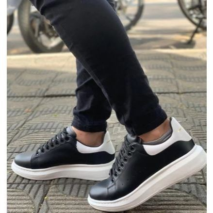 Tenis Masculino Casual Alexander McKuenn em Couro Legitimo Sapato social Esportivo