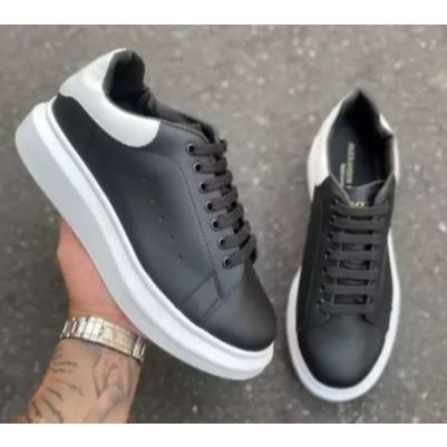 Tenis Masculino Casual Alexander McKuenn em Couro Legitimo Sapato social Esportivo