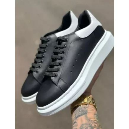 Tenis Masculino Casual Alexander McKuenn em Couro Legitimo Sapato social Esportivo