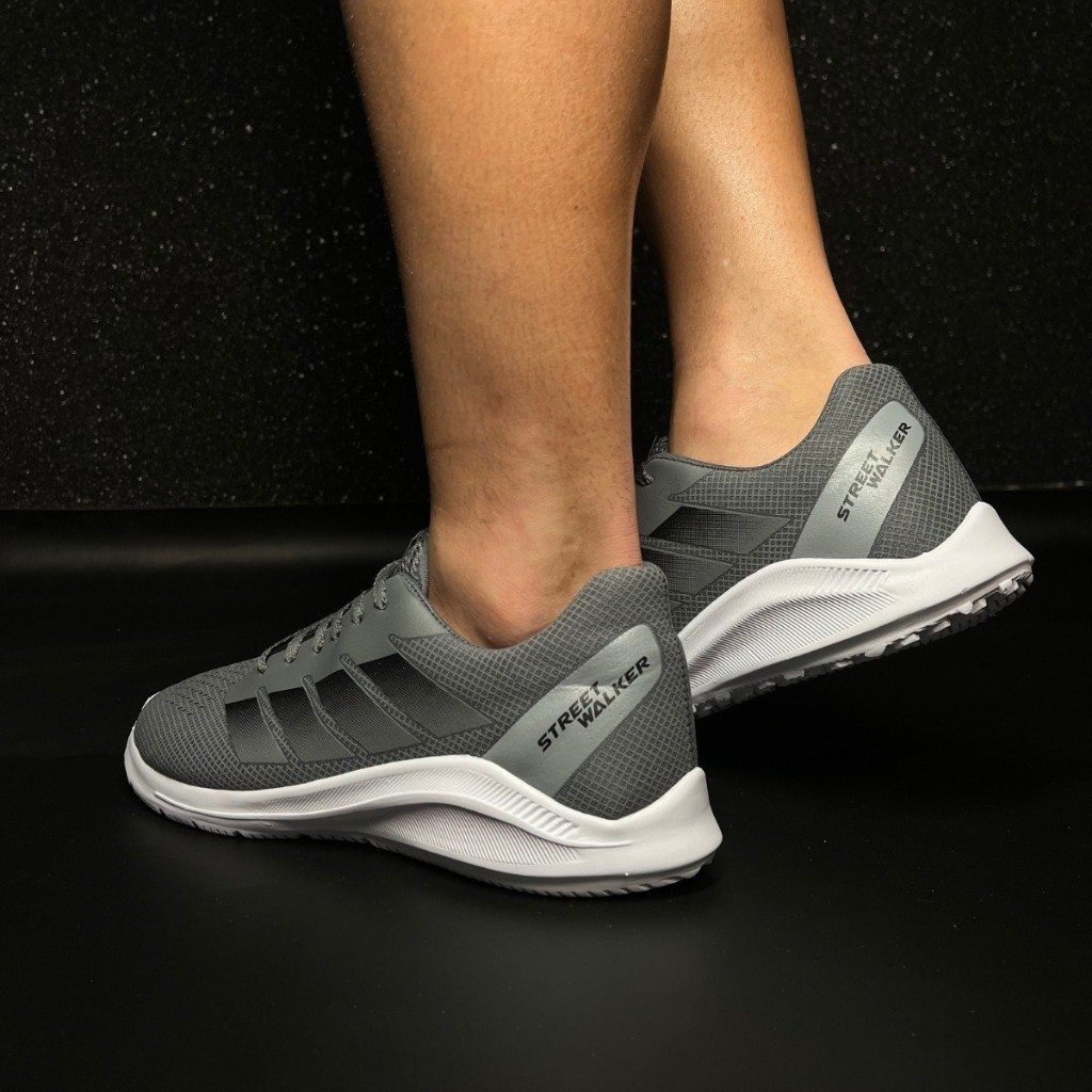 Tênis Masculino Esportivo Leve Corrida Caminhada Academia Street Walker 37 ao 44 Envio Imediato