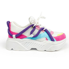 Tênis Feminino Chunky Sneaker Colorido Virginia